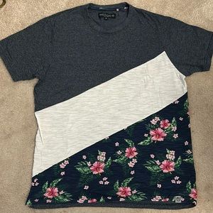 Free Plant Floral Print T-Shirt